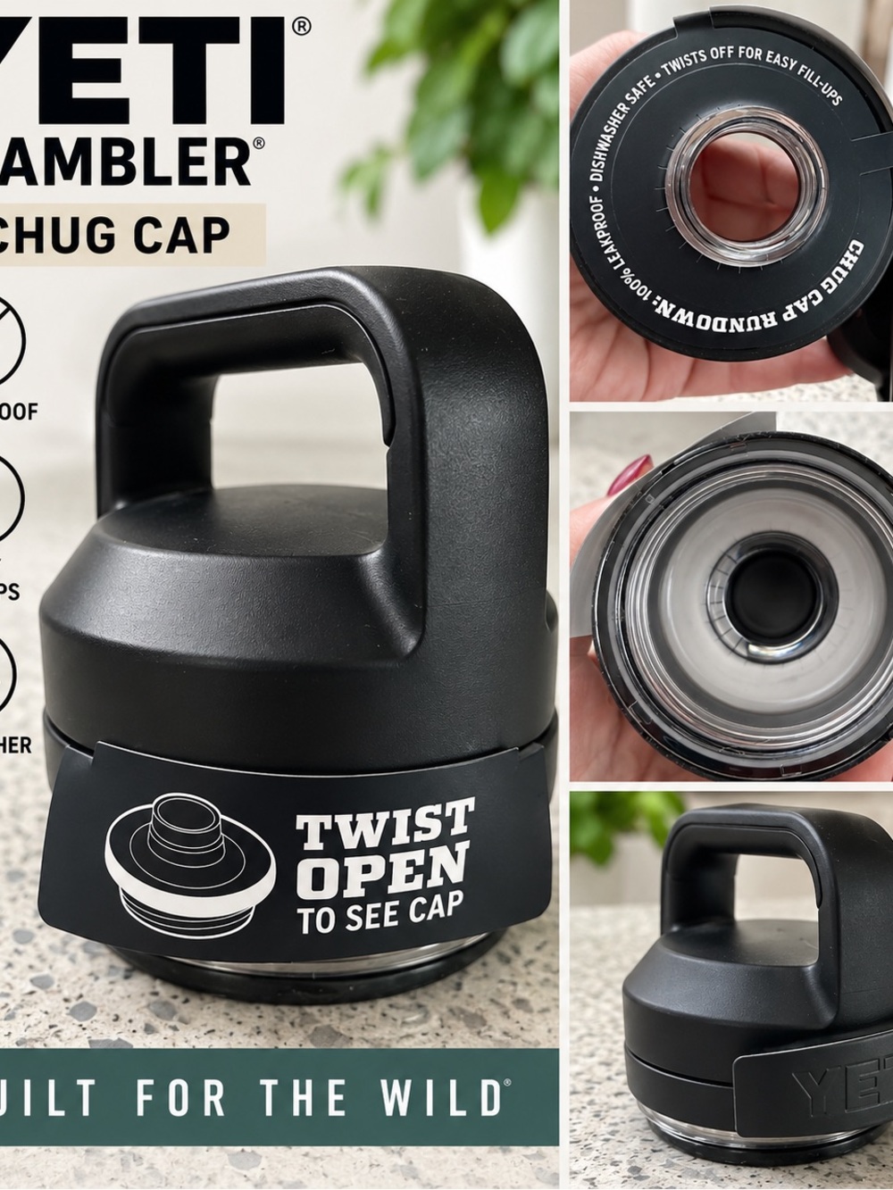 Yeti Rambler Brand New Chug Cap